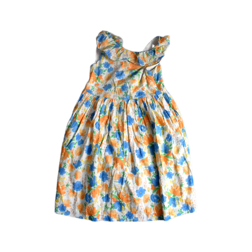 A Multicolour Sleeveless Dresses from Château de Sable in size 10Y for girl. (Front View)
