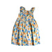 A Multicolour Sleeveless Dresses from Château de Sable in size 10Y for girl. (Front View)