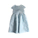 A Blue Short Sleeve Dresses from Jacadi in size 10Y for girl. (Back View)
