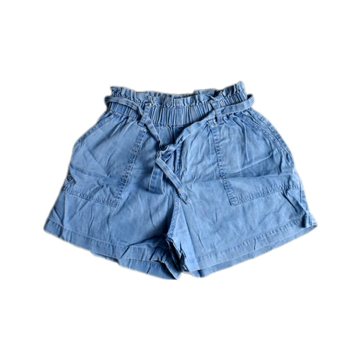 A Blue Shorts from Château de Sable in size 10Y for girl. (Front View)