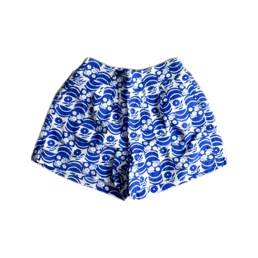 A Blue Shorts from Seed in size 9Y for girl. (Front View)