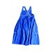 A Blue Sleeveless Dresses from Seed in size 10Y for girl. (Back View)