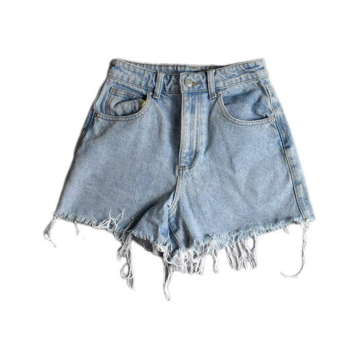 A Blue Shorts from Seed in size 12Y for girl. (Front View)