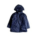 A Navy Coats from Jacadi in size 4T for neutral. (Front View)