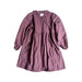 A Purple Long Sleeve Dresses from Studio Boheme Paris  in size 6T for girl. (Back View)