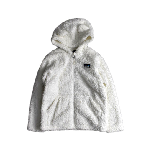 A White Puffer/Quilted Jackets from Patagonia in size 5T for neutral. (Front View)