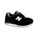 A Black Sneakers from New Balance in size 4T for neutral. (Front View)