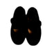 A Black Flats from La Coqueta in size 5T for girl. (Back View)