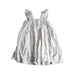 A White Sleeveless Dresses from Love, Bonito in size 2T for girl. (Back View)