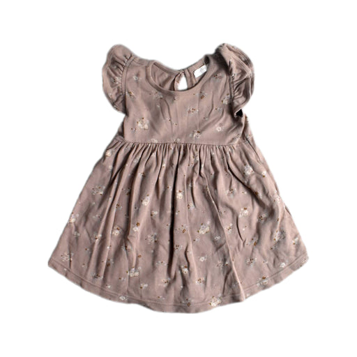 A Taupe Short Sleeve Dresses from Jamie Kay in size 2T for girl. (Front View)