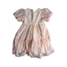 A Pink Short Sleeve Dresses from Seed in size 5T for girl. (Front View)