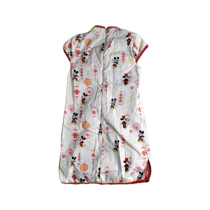 A White Short Sleeve Dresses from Disney X Elly in size 5T for girl. (Back View)