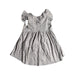 A Grey Short Sleeve Dresses from Jamie Kay in size 3T for girl. (Back View)