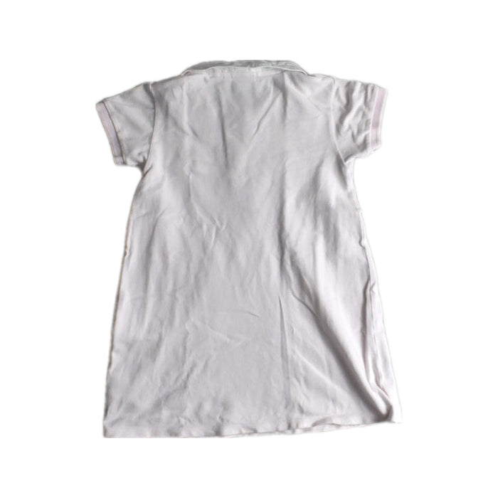 A White Short Sleeve Dresses from Boss in size 3T for girl. (Back View)