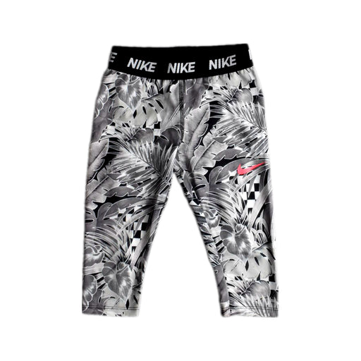 A Black Leggings from Nike in size 5T for girl. (Front View)