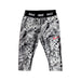 A Black Leggings from Nike in size 5T for girl. (Front View)