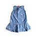 A Blue Sleeveless Dresses from Crewcuts in size 3T for girl. (Front View)