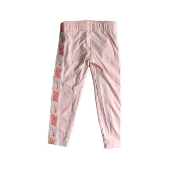 A Pink Leggings from Nike in size 3T for girl. (Back View)