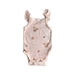 A Pink Sleeveless Bodysuits from Elly in size 0-3M for girl. (Front View)