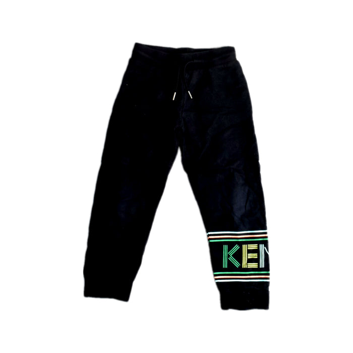 A Black Sweatpants from Kenzo in size 5T for neutral. (Front View)