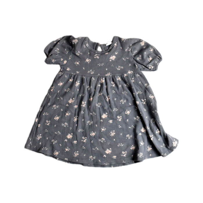 A Grey Short Sleeve Dresses from Jamie Kay in size 3T for girl. (Front View)