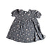 A Grey Short Sleeve Dresses from Jamie Kay in size 3T for girl. (Front View)