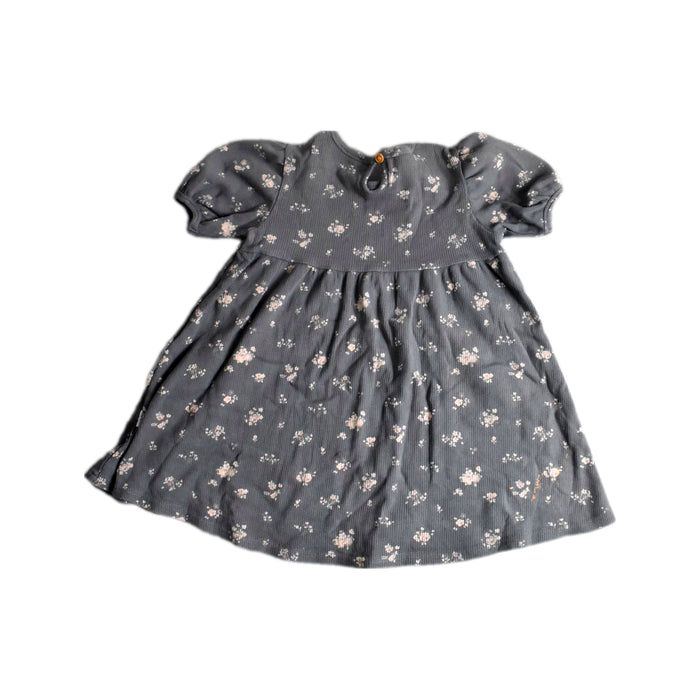 A Grey Short Sleeve Dresses from Jamie Kay in size 3T for girl. (Back View)