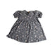 A Grey Short Sleeve Dresses from Jamie Kay in size 3T for girl. (Back View)