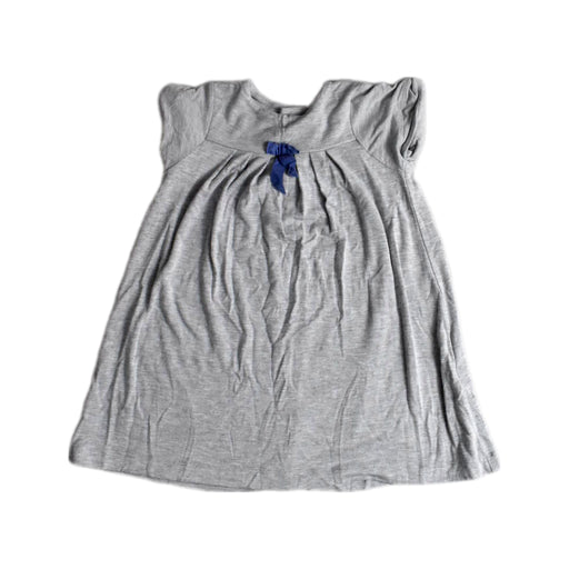 A Grey Short Sleeve Dresses from Jacadi in size 3T for girl. (Front View)