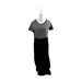 A Black Short Sleeve Dresses from Spring in size Maternity-XL for maternity. (Front View)