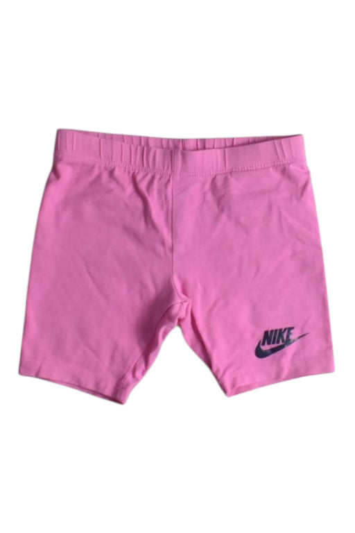 A Pink Shorts from Nike in size 5T for girl. (Front View)