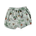 A Green Shorts from Purebaby in size 0-3M for boy. (Front View)