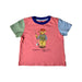 A Pink Short Sleeve T Shirts from Ralph Lauren in size 12-18M for boy. (Front View)