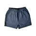 A Blue Shorts from Mimi Mono in size 2T for boy. (Front View)