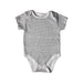 A White Short Sleeve Bodysuits from Mothercare in size 6-12M for boy. (Front View)