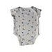 A White Short Sleeve Bodysuits from Mothercare in size 6-12M for boy. (Back View)