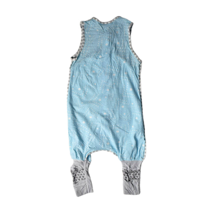 A Blue Sleepsacs from Love To Dream in size 6-12M for neutral. (Back View)