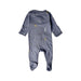 A Blue Onesies from Le Petit Society in size 0-3M for boy. (Back View)