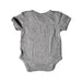 A Grey Short Sleeve Bodysuits from Raph and Remy in size 0-3M for neutral. (Back View)