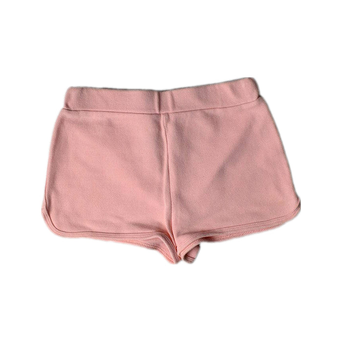 A Pink Shorts from Seed in size 7Y for girl. (Front View)
