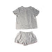A White Pyjama Sets from Cyrillus in size 10Y for girl. (Back View)