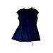 A Navy Short Sleeve Dresses from Tommy Hilfiger in size 10Y for girl. (Back View)