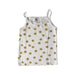 A White Sleeveless Tops from Petit Bateau in size 10Y for girl. (Front View)