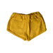 A Yellow Shorts from Bonton in size 10Y for girl. (Back View)