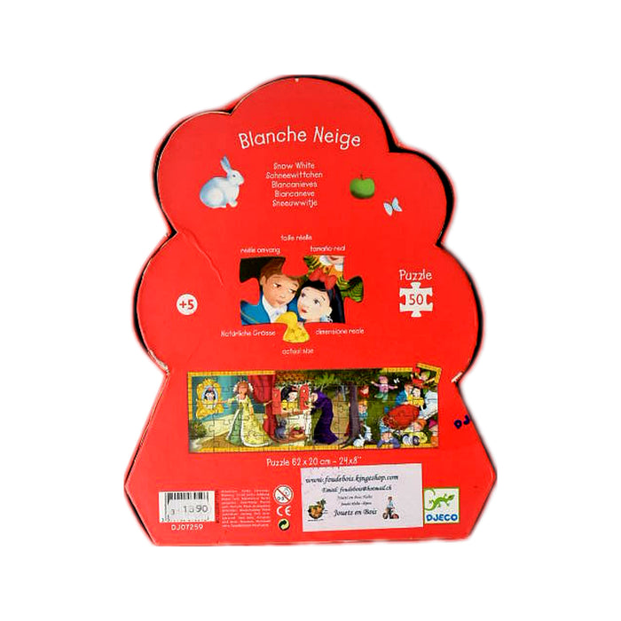 A Red Board Games & Puzzles from Djeco in size O/S for neutral. (Back View)