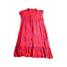 A Red Sleeveless Dresses from Sea Apple in size 10Y for girl. (Back View)