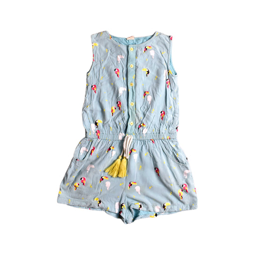 A Blue Sleeveless Rompers from Elly in size 10Y for girl. (Front View)