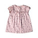 A Pink Short Sleeve Dresses from The Little White Company in size 3-6M for girl. (Front View)
