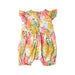 A Multicolour Sleeveless Rompers from Hannabe in size 6-12M for girl. (Back View)