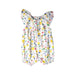 A Multicolour Sleeveless Rompers from Petit Bateau in size 6-12M for girl. (Front View)